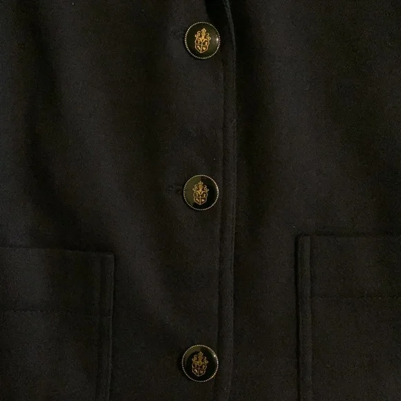 VTG The Limited Size Small Navy Blue Crested Blazer - Picture 7 of 8